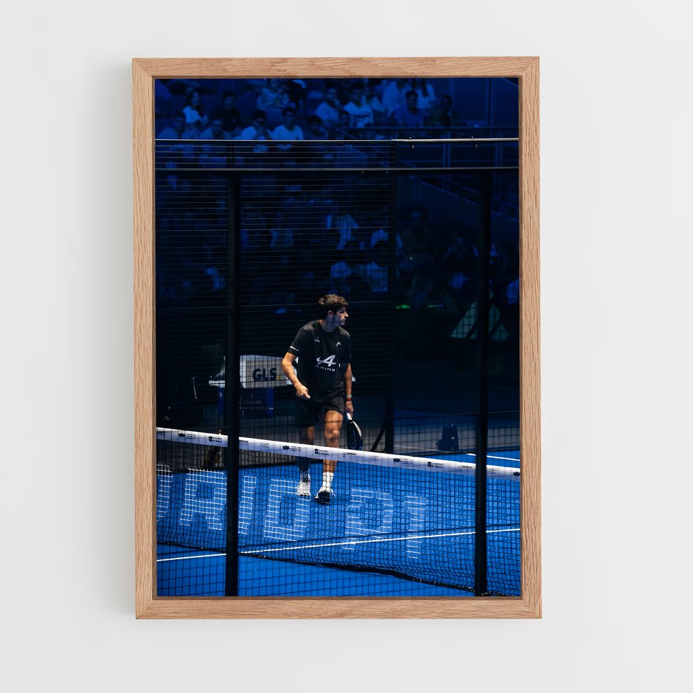 Poster Arturo coello motivante – affiche Padel (vue 4)